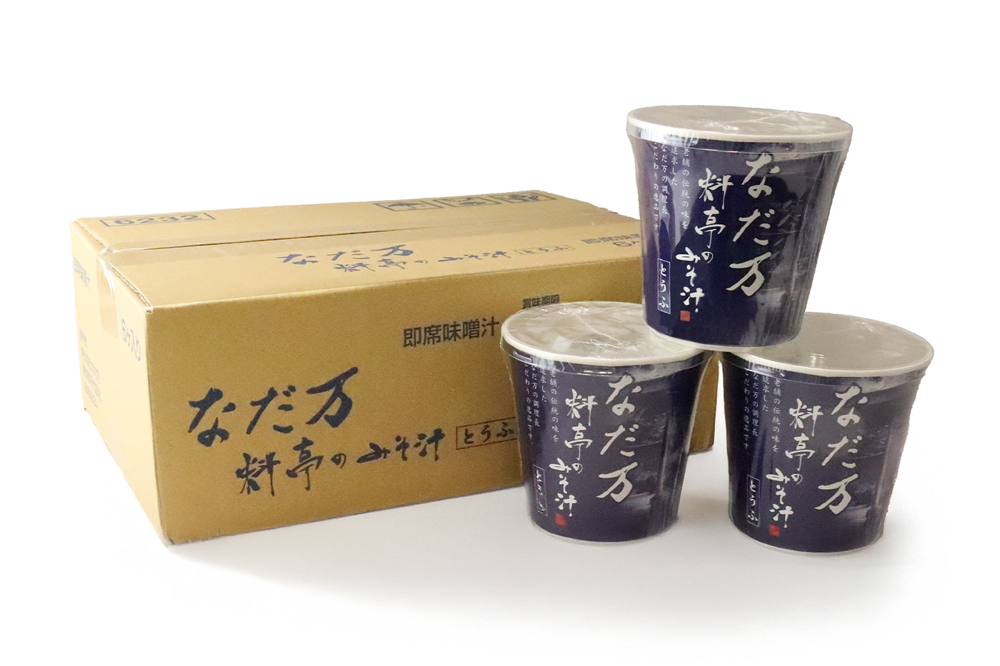 なだ万 料亭のみそ汁 とうふ(6入) <ケース販売>