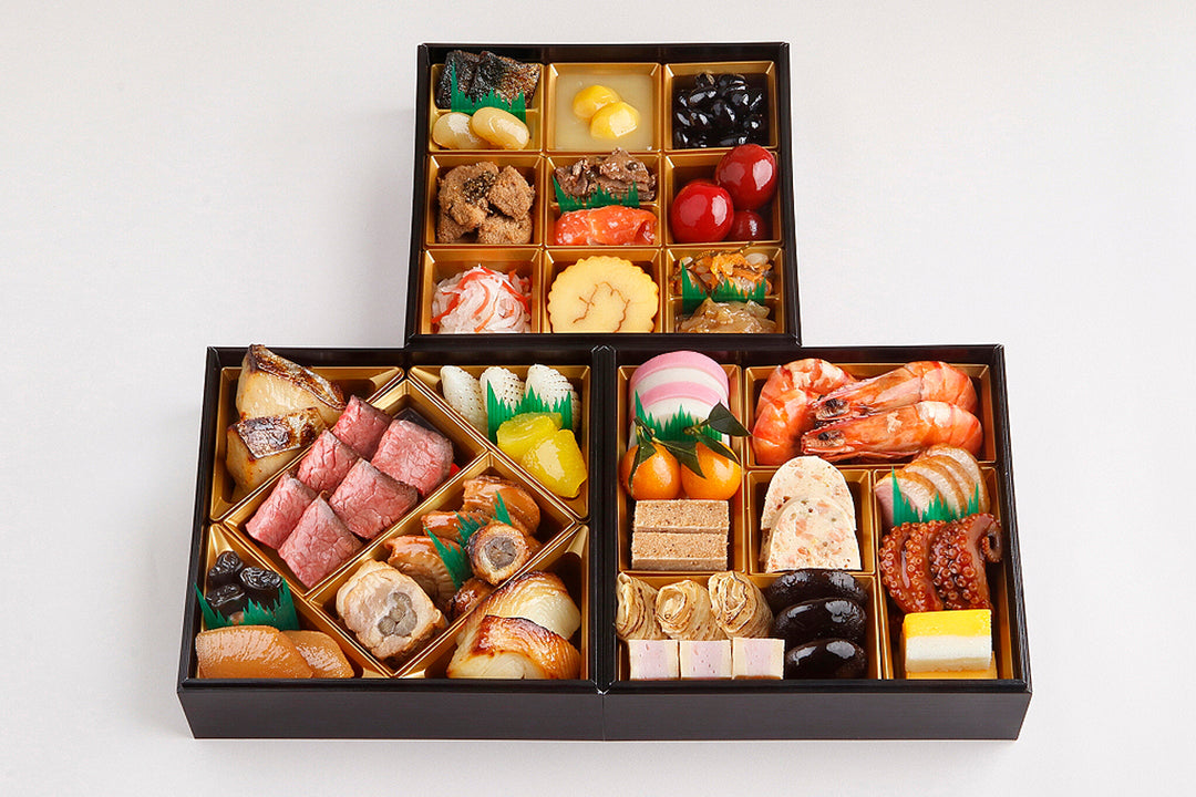 全国配送】冷凍 おせち三段重【景福(けいふく)】(3人前) – なだ万