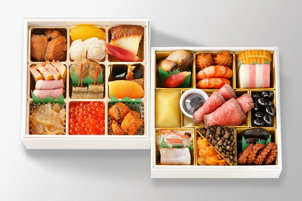 全国配送】冷凍 おせち二段重【正月万菜(しょうがつまんざい)】(2人前