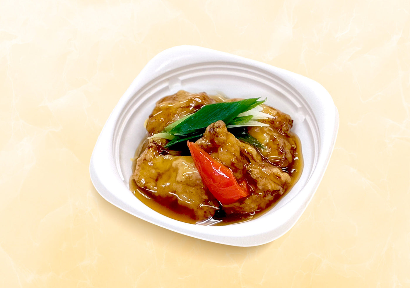 鶏の唐揚げ黒酢あんかけ