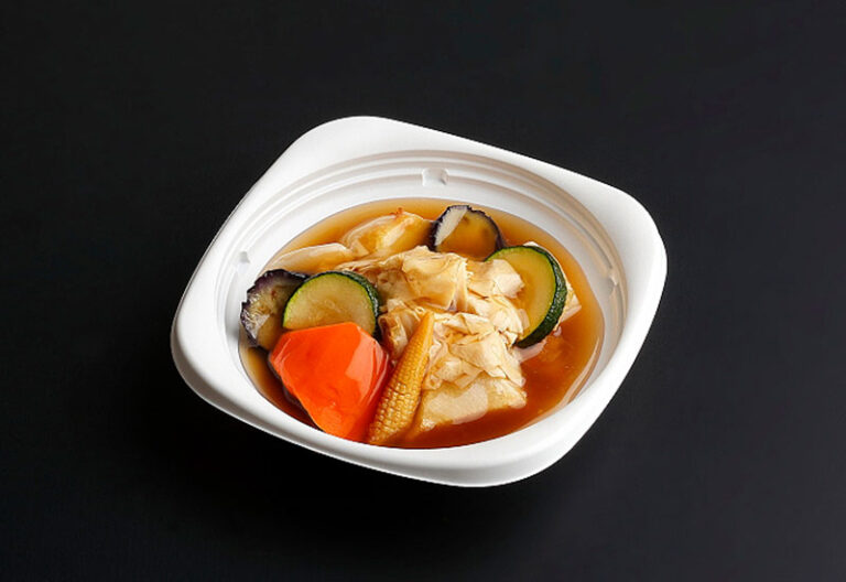 やわらか湯葉と彩り野菜